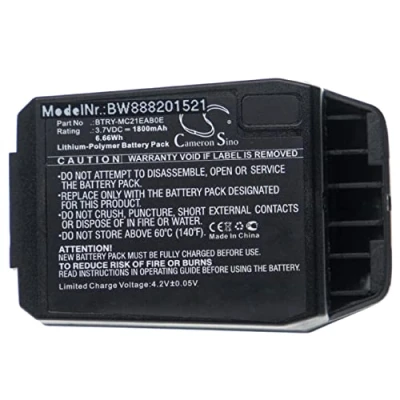 Immagine di vhbw batteria compatibile con Motorola MC21, MC2100, MC2180 computer portatile scanner (1800mAh, 3,7V, Li Poly)
