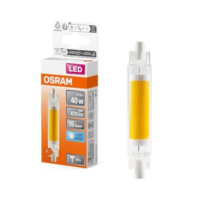 Immagine di OSRAM 4058075840461 LED (monocolore) ERP F (A G) R7s 4.5 W = 40 Bianco neutro (Ø x A) 16 mm 1 pz.