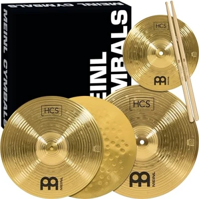 Immagine di Meinl Cymbals HCS1314+10S+TX5AW Set Piatti Hi Hat e Crash con Splash 10&quot;
