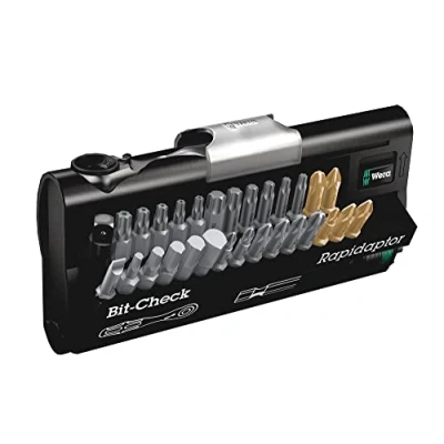 Immagine di Wera BC BR 30 8001 A SB 05073640001 Kit inserti 31 parti Taglio, Croce Phillips, Pozidriv, Brugola interna, TORX interno, BO
