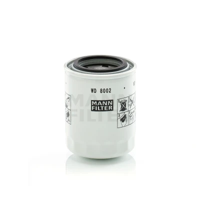 Immagine di MANN FILTER WD 8002 Filtro olio 3/4 16 UNF ad avvitamento