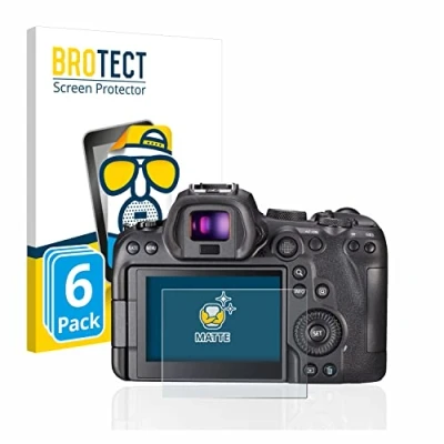 Immagine di brotect Pellicola Protettiva Opaca per Canon EOS R6 Anti Riflesso (6 Pezzi)