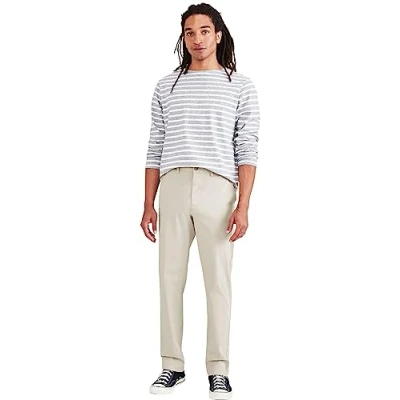 Immagine di Dockers Smart FLEX SLIM Motion Chino, Uomo, Taglia: 28x32, Sahara khaki