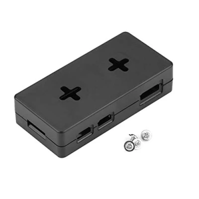 Immagine di Yunseity Custodia per Raspberry Pi Zero W/1.3, Protettiva in Plastica ABS/Scatola/Custodia(Nero)