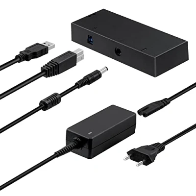 Immagine di Mcbazel Xbox One Sensor Converter per Kinect 2.0 Adattatore sensore con alimentatore compatibile X box Slim/X X/PC Spina UE