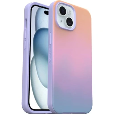 Immagine di OtterBox Cover per iPhone 15 / 14 13 Symmetry MagSafe, resistente a shock e cadute ;sottile, testata 3x vs le norme MIL STD 810G, Ombre