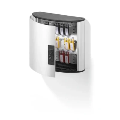 Immagine di Durable Cassetta porta chiavi KEY BOXE CODE 18 1969 196923 Numero di ganci Argento, Metallico