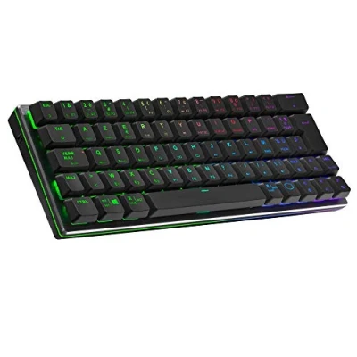 Immagine di Cooler Master CLAV GAMING SS FIL COMPACT SK622 NOIR SWITCHES TTC RED