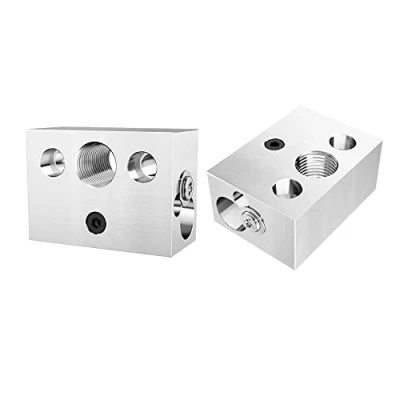 Immagine di BZ 3D Blocco Riscaldatore Ender 3 S1 Riscaldante Alluminio Sprite Estrusore Pro Heater Block Con Calzini Silicone per S1,Ender Pro,S1 Plus,CR 10 Smart Pro,Sermoon V1.(2 Pezzi)