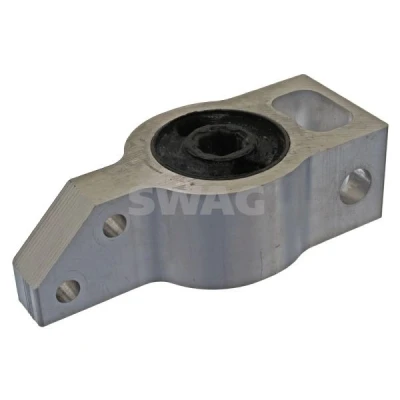 Immagine di SWAG 30 94 3788 Silent Block con supporto Assale anteriore Sx, inferiore, posteriore, Dx Alluminio Cuscinetto gomma metallo