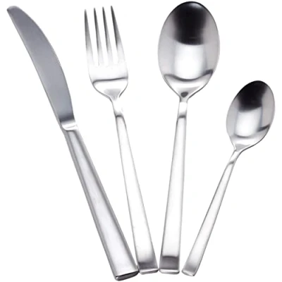 Immagine di Zwilling Artic Set di 24 Posate da tavola, Acciaio Inossidabile, Argento, 1 cm, unità