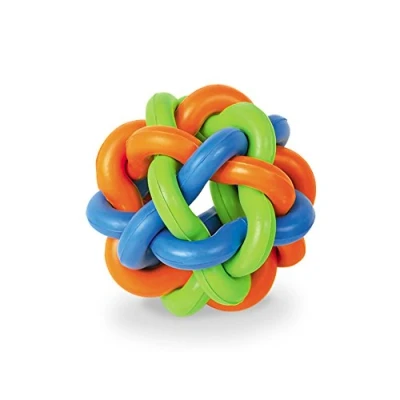 Immagine di Nobby, palla annodata in gomma, 9,5 cm