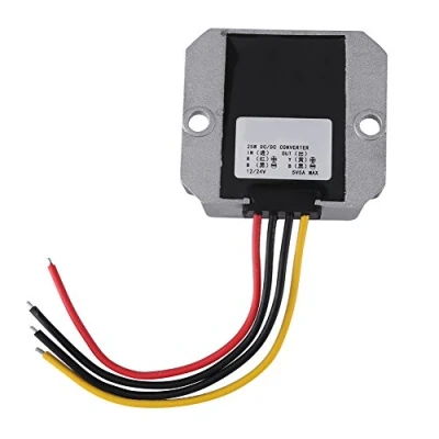 Immagine di 25W 5A DC Convertitore Tensione del Modulo di Alimentazione Buck Ingresso 12V / 24V Uscita 5V per Veicolo Automobilistico