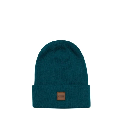 Immagine di Urban Classics Leatherpatch LONG Berretto, Uomo, Taglia: One Size, Jasper