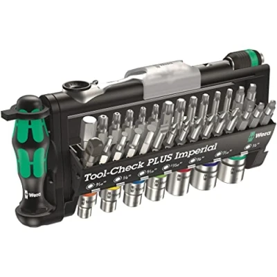 Immagine di Wera Tool Check PLUS Imperial 05056491001 Kit inserti 39 parti