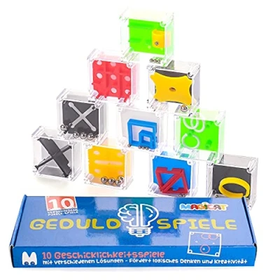 Immagine di Magicat Set 10 Cubi Rompicapo Puzzle I Idee Regalo Natale 2024 Bambini E Adulti Articoli Natalizi Perfetti Per Originali Natale, Di Divertente, Feste Compleanno