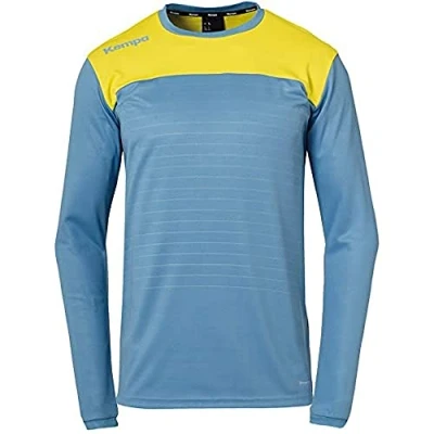Immagine di Kempa Emotion 2.0 Felpa Dove Blu/Giallo Lime XL
