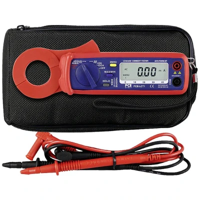 Immagine di PCE Instruments Pinza amperometrica digitale Strumento di misura per automotive, Display grafico, Protetto contro spruzzi dacqua (IP54) , incl. tester