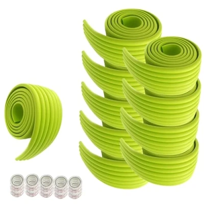 Immagine di HIMRY Universel Rouleau de Mousse, 2000cm x 80mm, Epaissir Mousse Antichoc sécurité pour bébé Kits, Enfants Anti Crash, Tout Usage Protecteur. 10x2m Verde, KXD7002 green