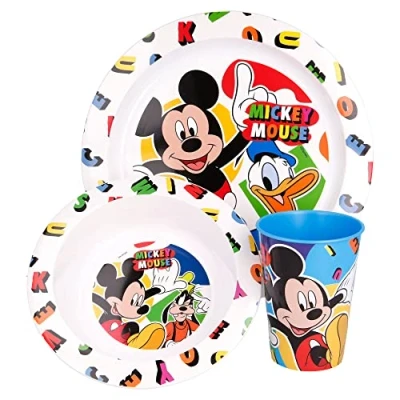Immagine di STOR Set Micro 3 Pezzi Mickey Cool Summer, Multicolore, Estándar