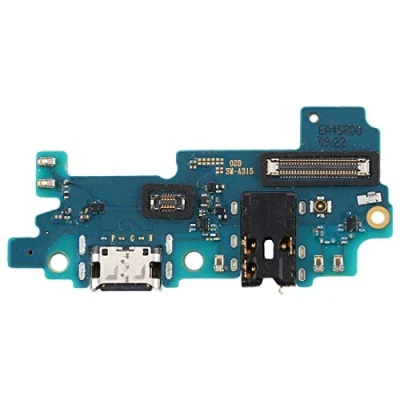 Immagine di OnlyTech Circuito connettore di ricarica compatibile con Samsung Galaxy A31 A315F, pezzo ricambio interno presa USB tipo C, microfono, antenna e jack