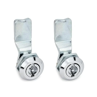 Immagine di Ganter Norm elementi verriegelungen tramite chiave GN 115 Comando con doppia Bart 2 pezzi, argento, VDE 18