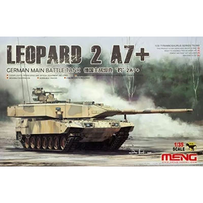 Immagine di MENG Model Modello Char Leopard 2a7+ German Main Battle Tank