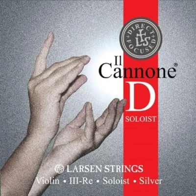 Immagine di Larsen violin strings Il CANNONE D Soloist Direct&amp;Focused