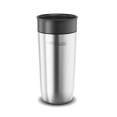 Immagine di TC DAILY DRINKING MUG 0,36l, steel, bicchiere termico in acciaio inox, 6 ore di caldo / 12 freddo, assolutamente a prova perdite, per l&#039;università, l&#039;ufficio, by THERMOS