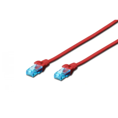 Immagine di Digitus 10m Cat5e U/UTP cavo di rete Rosso (UTP) DK 1512 100/R