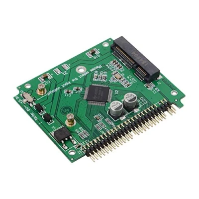 Immagine di Cablecc Alloggiamento per hard disk SSD mSATA a 2,5 pollici IDE 44pin basso profilo mezza altezza notebook laptop