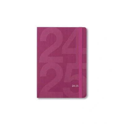 Immagine di Letts of London Block Agenda accademica 2024/2025, formato A6, visualizzazione settimanale, colore: rosa