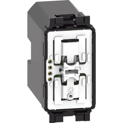 Immagine di Bticino K4003CWI Comando Luci Wireless Connesso Living Now, per Accendere le Luci, Spegnerle e Regolarne l&#039;Intensità con lo Smartphone o Alexa, Siri Google home, 1 Posto