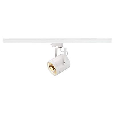Immagine di SLV trifase LED, faretto a plafone, Sistema binari, Illuminazione di Interni / GU10, Euro Spot QPAR111 75W Bianco, 1 Unità (Confezione da 1)