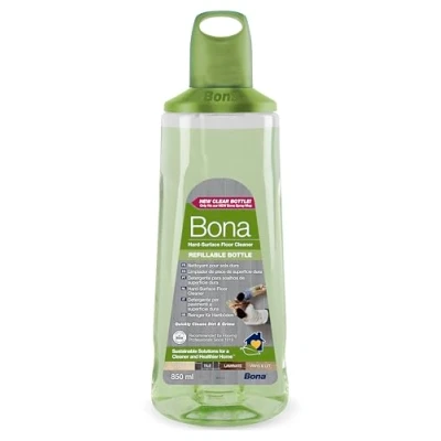Immagine di Bona detergente per pietra, piastrelle e laminato 850 ml, pulifughe piastrelle, laminato, lvt pavimento, pavimenti ceramica, cartuccia spray mop premio