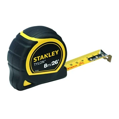 Immagine di STANLEY, Flessometro/Metro a Nastro Tylon, 8 m 26 ft. 1 30 656