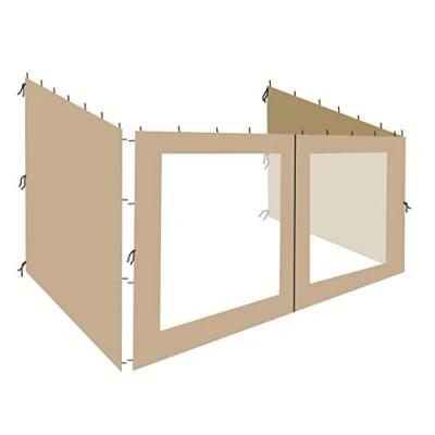Immagine di Quick Star 3 Parti Laterali per gazebo x 4 m Sabbia Beige