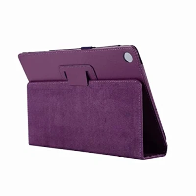 Immagine di EMFYL Custodia for Lenovo Case Tab 4 10 TB X704F X704L / più X304F X30 4L, PU. Tablet in Pelle Cassa Flip Tab4 x70. 4F X304F. (Colore : Plus Purple)