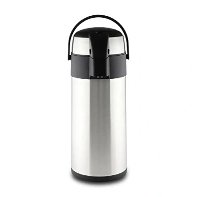 Immagine di Pioneer Flasks Fiaschette Pallone per Aria compressa, Acciaio Inossidabile, Satin Finish, 4 l