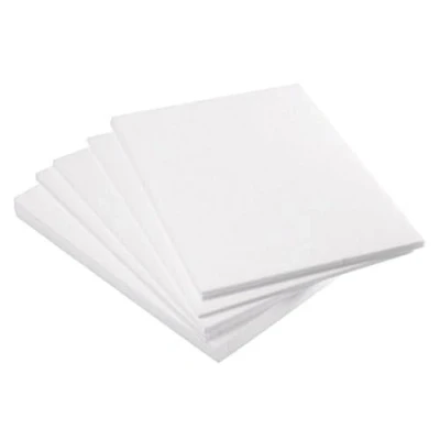 Immagine di Safe Print Lino Block Printing Tiles Polystyrene Sheets for A4 Size Pack of 25 with Hints &amp; Tips Guide