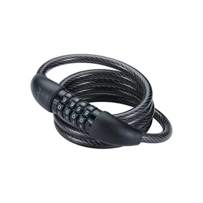 Immagine di BBB Cycling Lucchetto antifurto Per bicicletta QuickCode BBL 66 Combinazione a 4 cifre Impermeabile bici da strada, MTB o urbane Colore nero