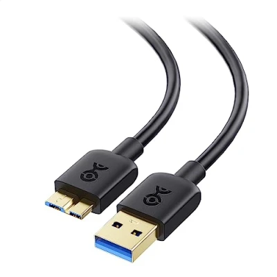 Immagine di Cable Matters Cavo Micro USB 3.0 (Cavo a B USB) Colore Nero 2m