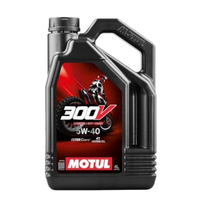 Immagine di Motul 300V 4T Factory Line Road Racing, olio motore 5W40 4 litri