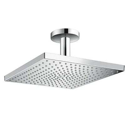 Immagine di hansgrohe Raindance E Soffione doccia 300 1 getto EcoSmart 9 l/min con connessione soffitto, cromo, 26251000