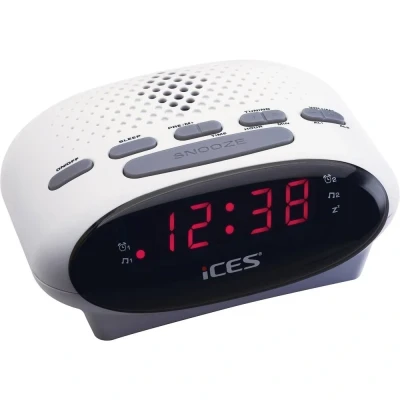 Immagine di Lenco Ices clock radio icr 210 white A002214