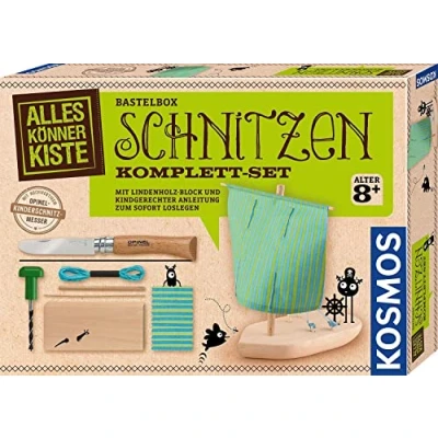 Immagine di Schnitzen Komplett Set: Bastel Set