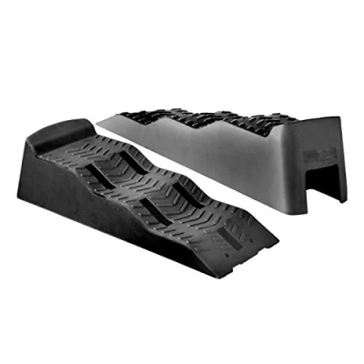 Immagine di BRUNNER 7110105N.C03 Set Cunei di Livellamento Equalizer XL Black per Camper e Caravan con Borsa, 2 Pezzi, Nero