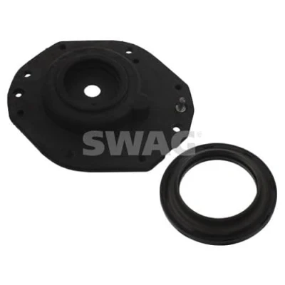 Immagine di SWAG 62 92 2127 Supporto ammortizzatore a molla Assale anteriore con cuscinetto sfere Gomma CITROËN: Berlingo / First I Van