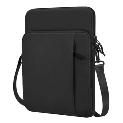 Immagine di TiMOVO 13 Pollici Custodia per Tablet con Tracolla iPad Air 13&quot;, Pro 12.9&quot;, Galaxy Tab S9+/S9 Plus/S10+/S10 Plus/S9 FE+/S9 FE Plus 12.4&quot;, Remarkable Paper 11.8&quot;, Nero