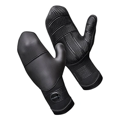 Immagine di ONeill Muffole in Neoprene Doppia Foderata Psycho 5MM Nere Unisex 100% sigillato Impugnatura Aderente